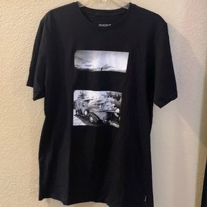 Nixon Black s/s Surf Print Tee Men’s Large